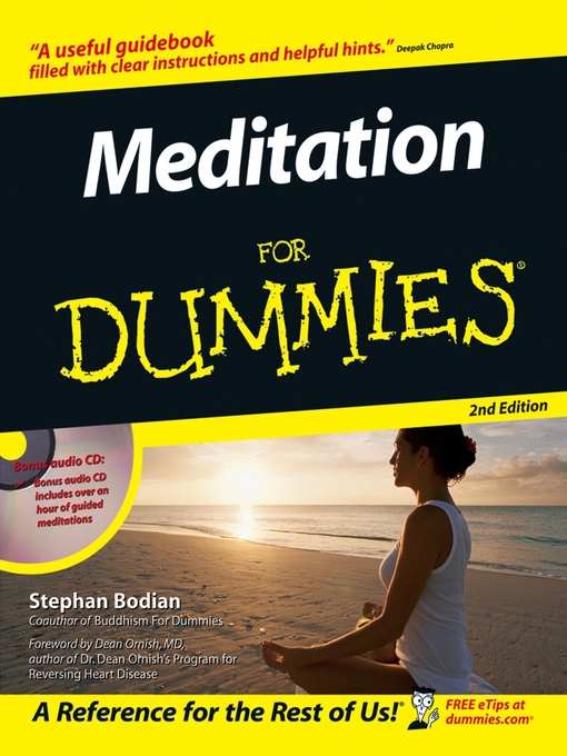 Cover image for Meditation For Dummies